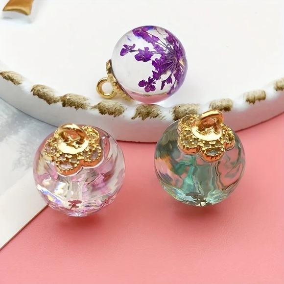 NWT Ball Charms Pendants - Picture 3 of 4